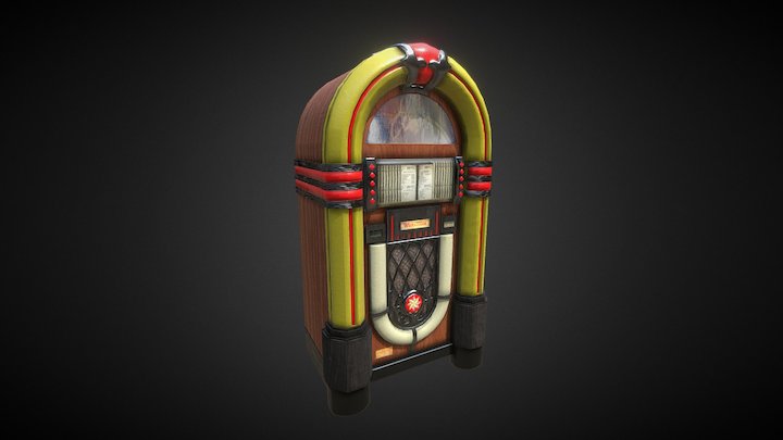 Jukebox 3D Model