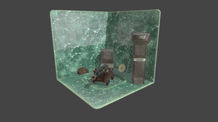 Environment Textured 3D Model