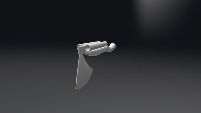 Blade Shotgun 3D Model