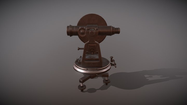 theodolite 3D Model