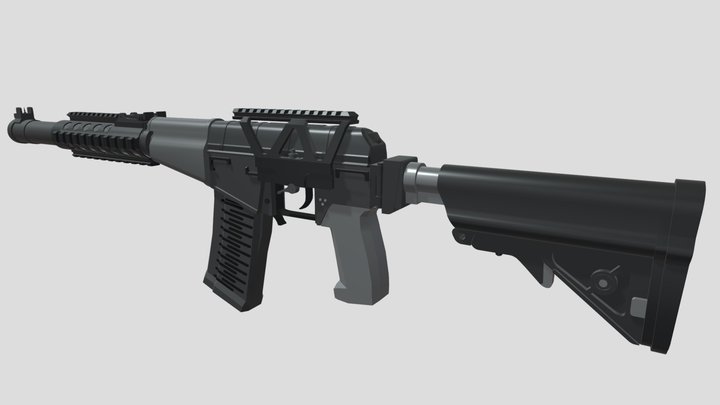 AS VAL 3D Model