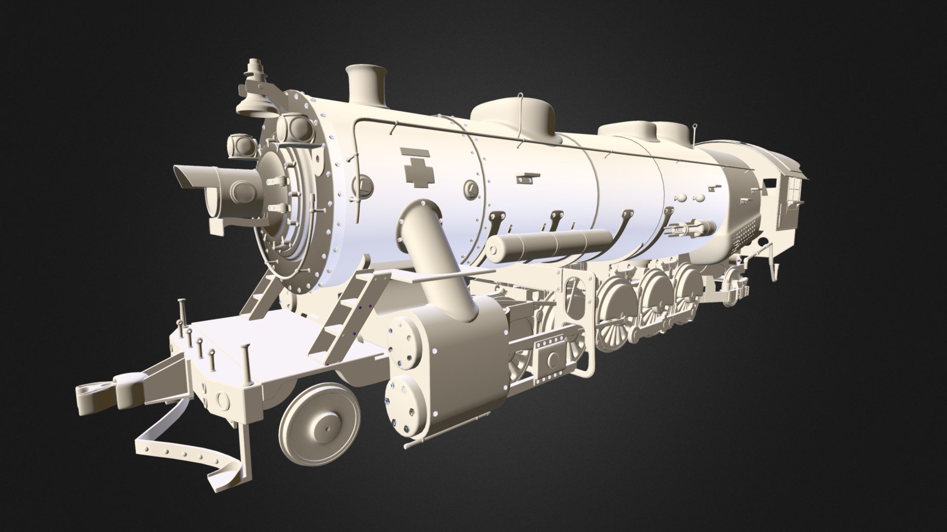 Untextured train