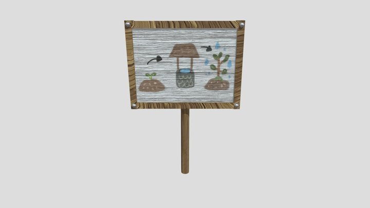 Schild 3D Model