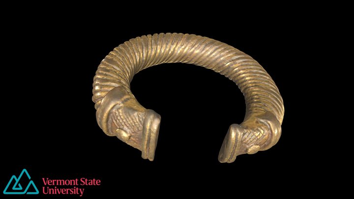 Brass Bracelet (CUDAP_15_25) 3D Model
