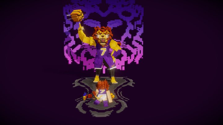 Lion’s Journey 3D Model