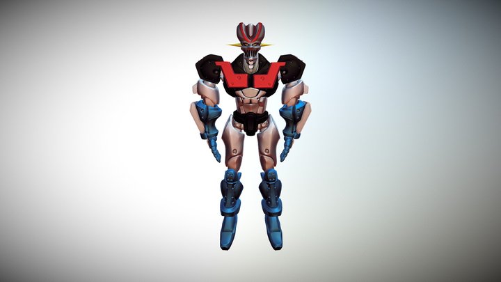 Mazingerz Poly Paint 3D Model