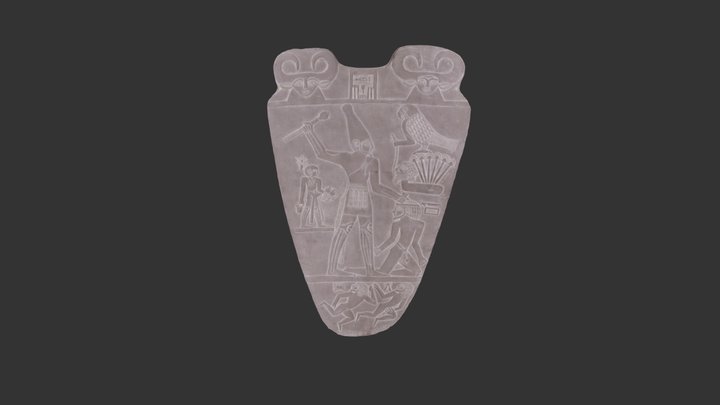 Narmer Palette replica 3D Model