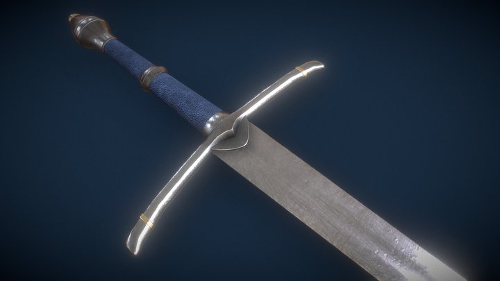 Strider Sword / Меч Страйдер 3D Model