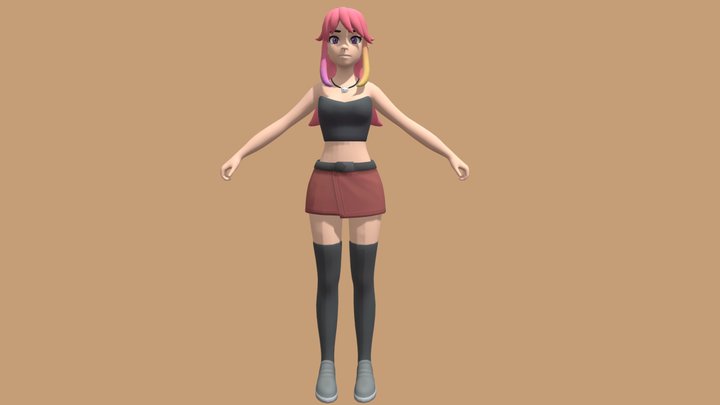 SMG4 - Saiko (No Jacket and Bows) – Modèle 3D gratuit STL