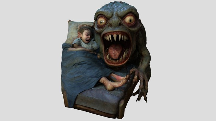 Bite Beneath - nightmare – Modelo 3D gratuito STL