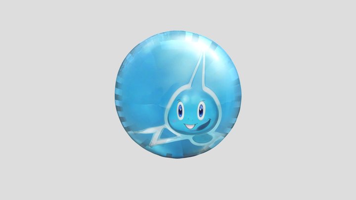 Electric Blue Spirit 3D Model