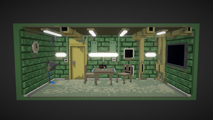 Interrogatory Room 3D Model