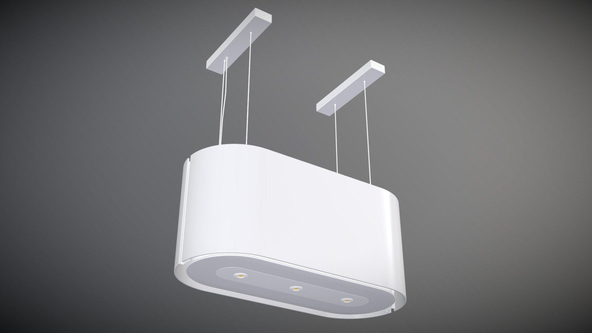 Kitchen Hood Model 3D fbx