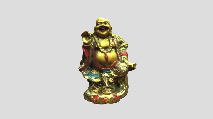 Laughing Buddha Li DAR Scan 3D Model