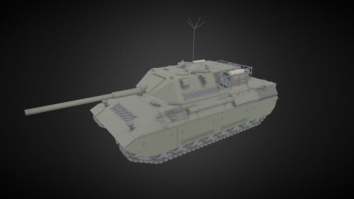 PzKpfw V A-VI 3D Model