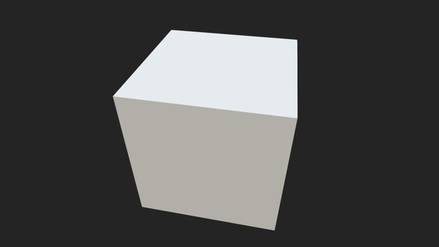 Cube 3D Model