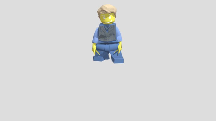 Turning Left 90 Degree 3D Model