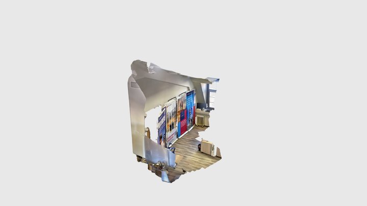 01_wallbanners 3D Model