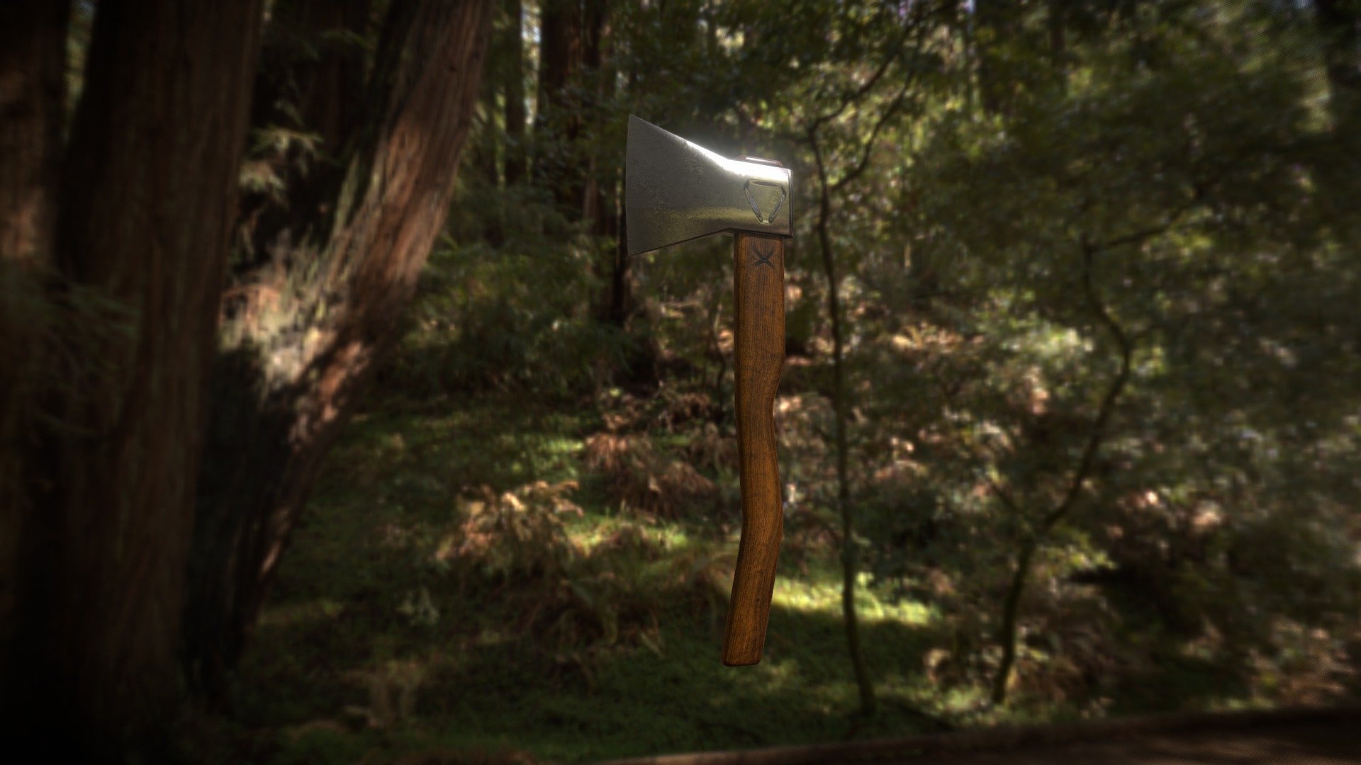 Hatchet/Топор 2k — Sketchfab embed 3D viewer