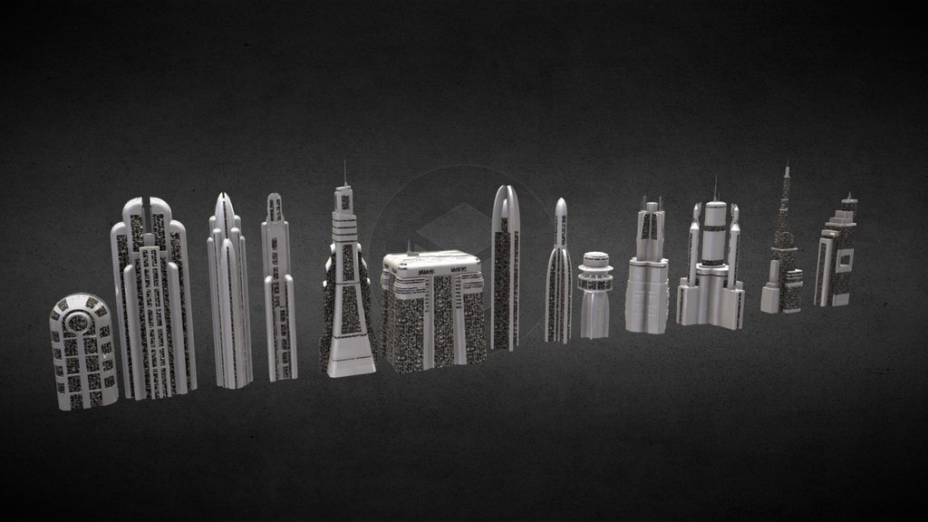 Star Wars: Buildings Coruscant