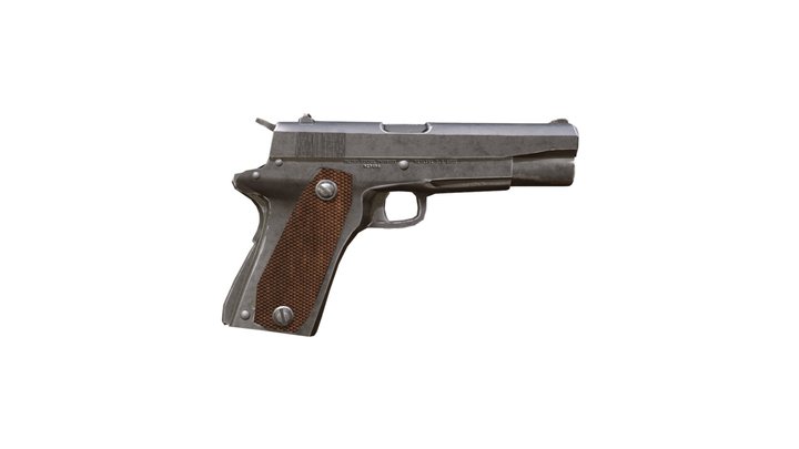 Colt M1911 3D Model