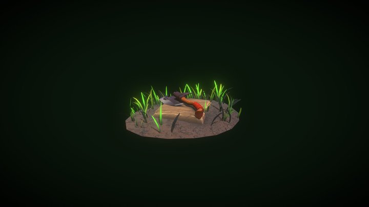 BattleAxeScene 3D Model