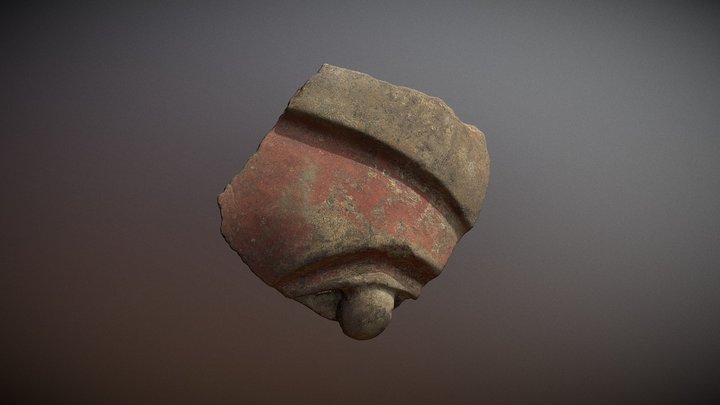 Probable mask fragment 3D Model