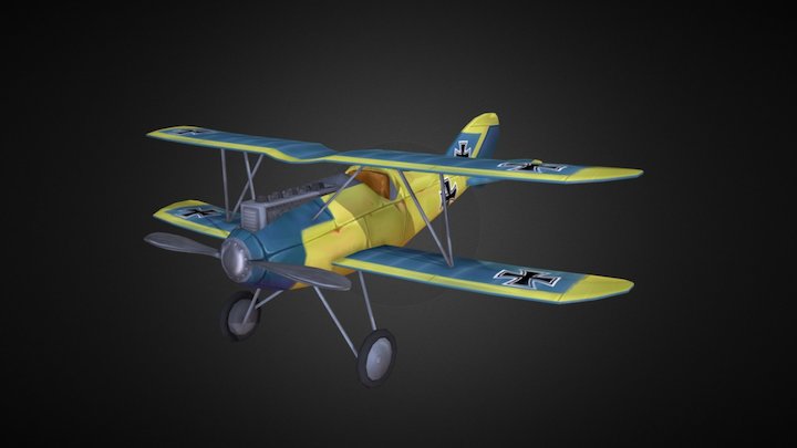 Plane 3D Model