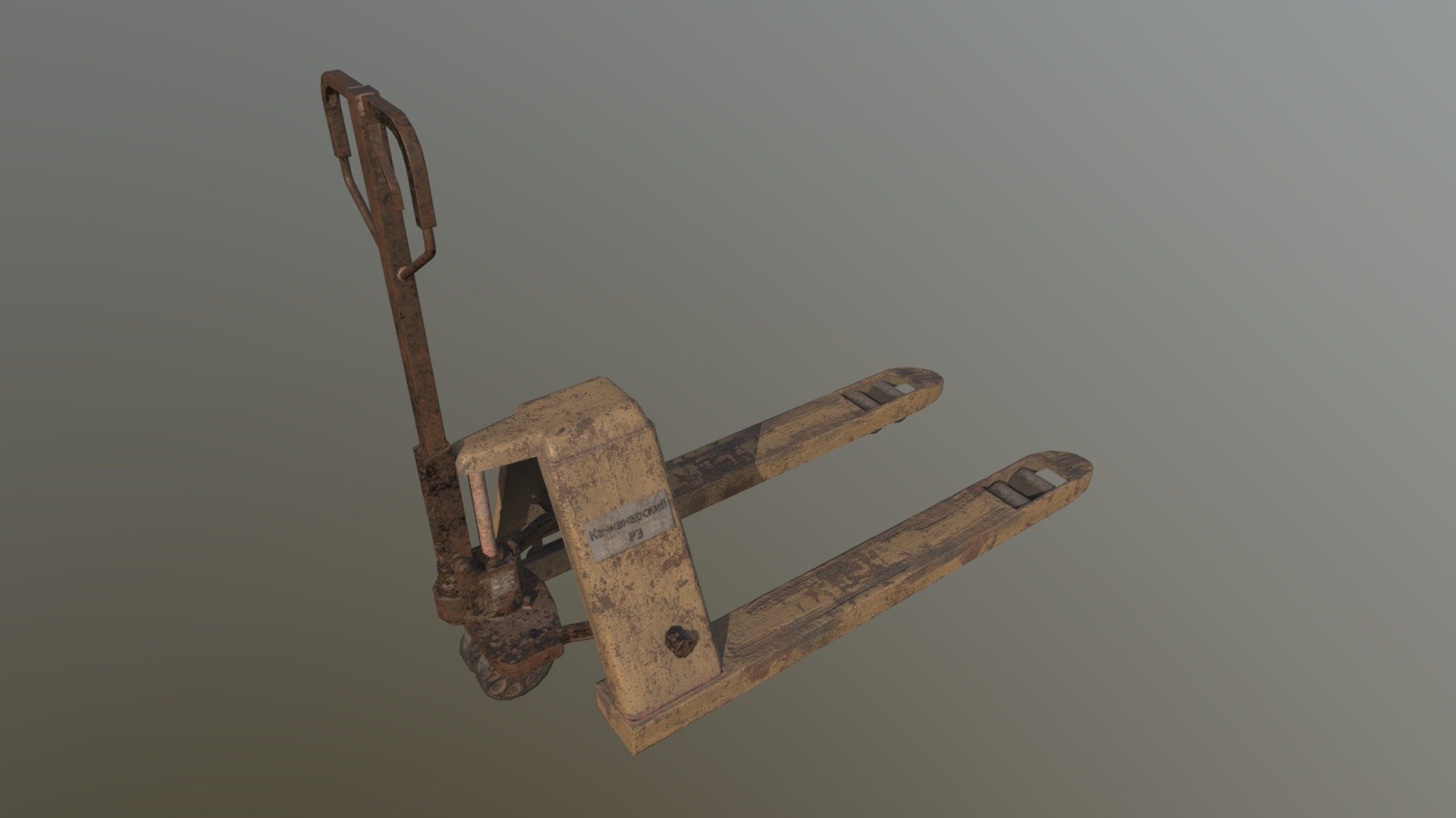 SM Pallet Cart 01 - 3D model by 153986216 [cf3376b] - Sketchfab