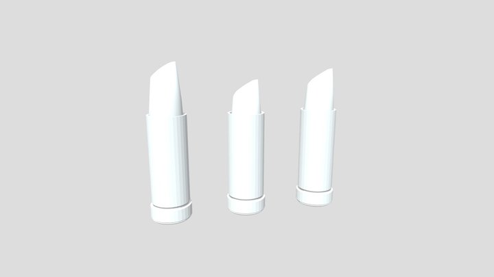 Lipsticks 3D Model