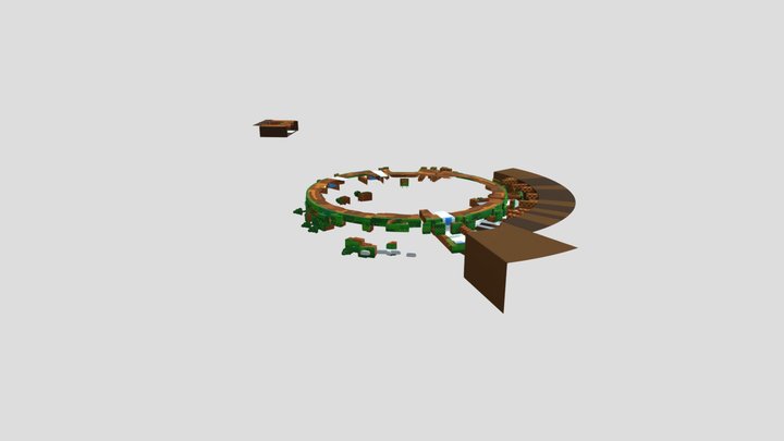 Wii U - Sonic Lost World - Windy Hill Zone 2 3D Model