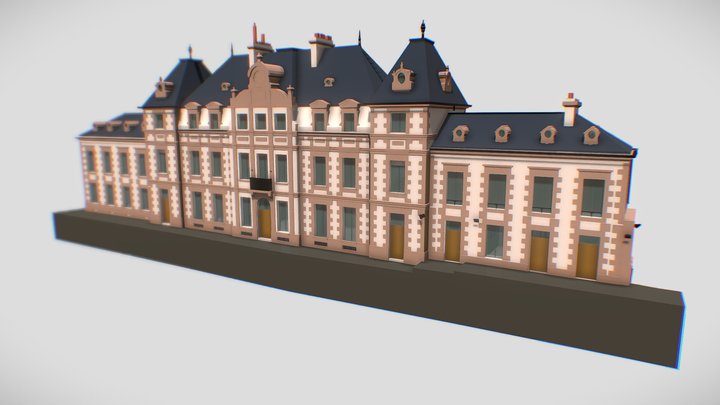 Modélisation 3D Château - Géo²Concept 3D Model