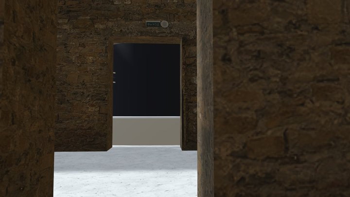 Light Gallery Cylinder at Abrau 3D Model