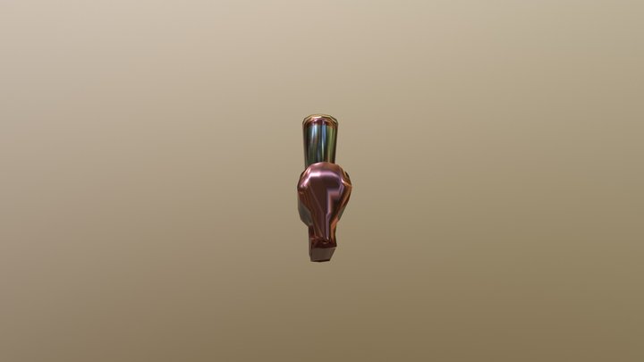 Gun (low poly) 3D Model