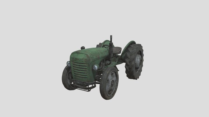 Tractor 3D Model