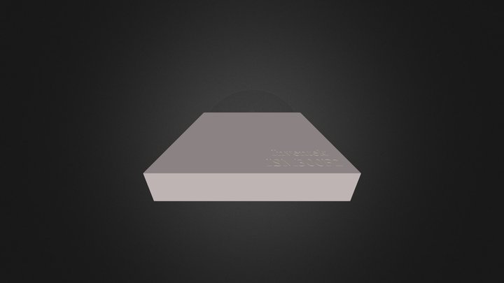 gps_module_inventek_ism300f2 3D Model
