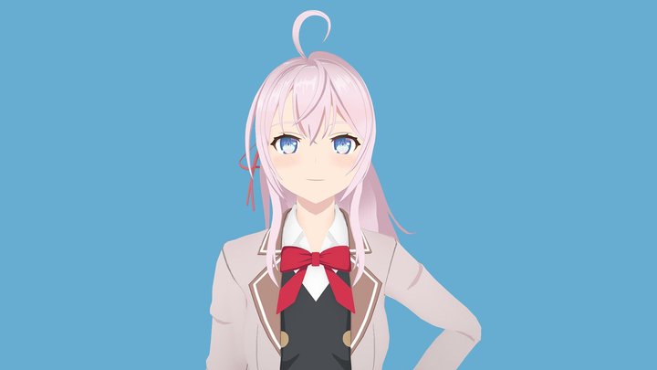 Alisa Mikhailovna Kujou (Alya) 3D Model