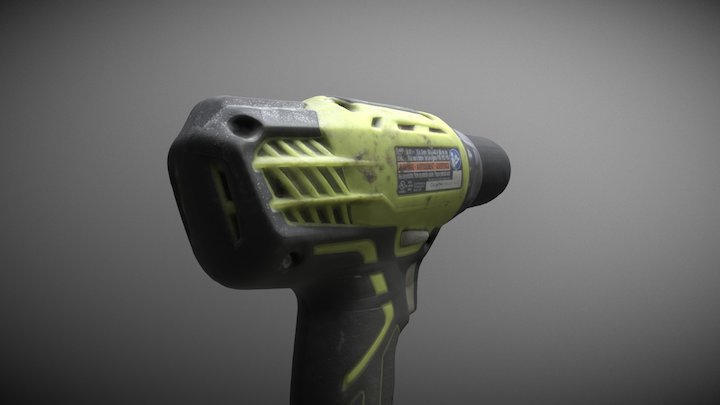 Drill2 3D Model