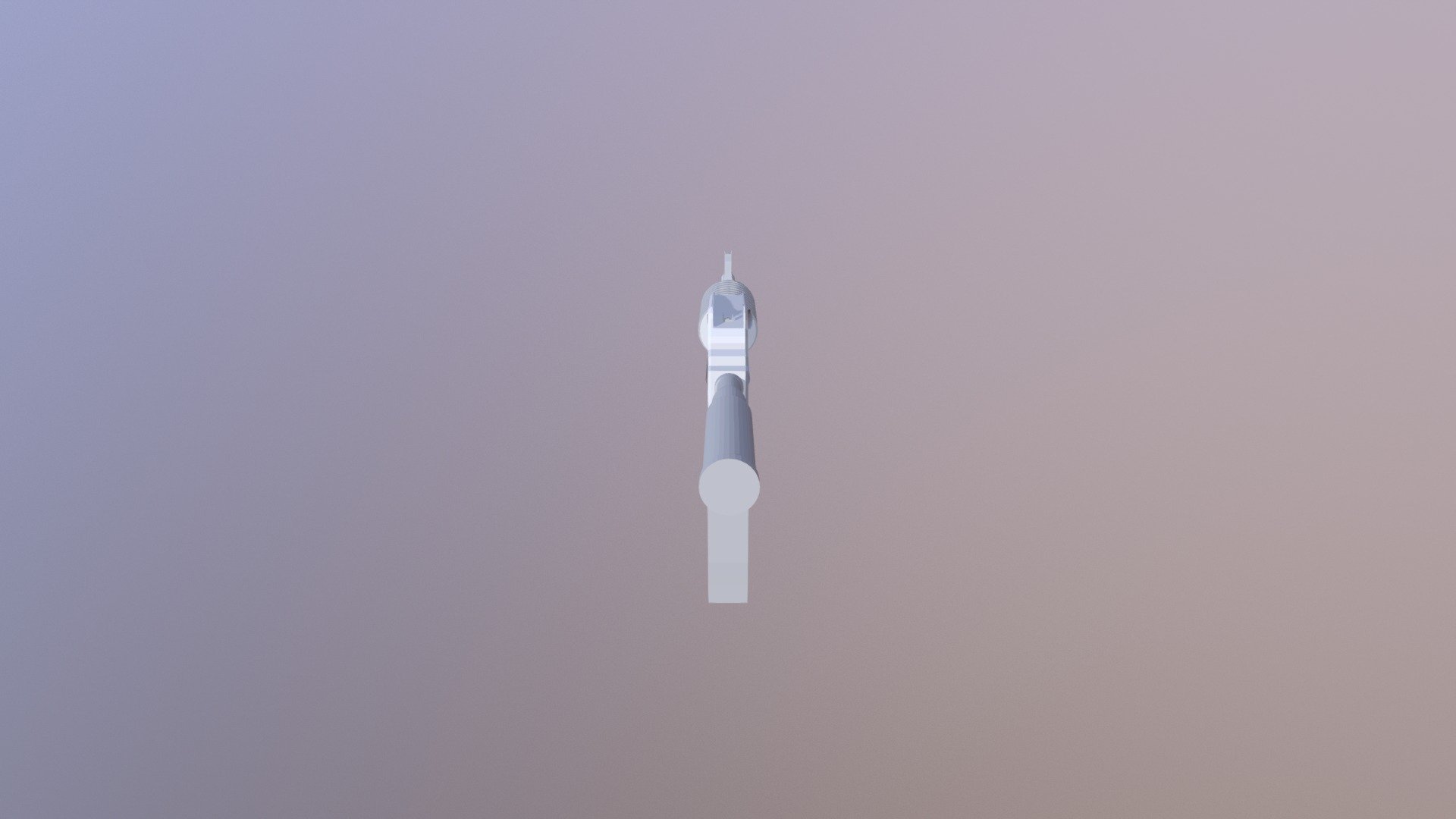 Low Poly M16 Assault Rife