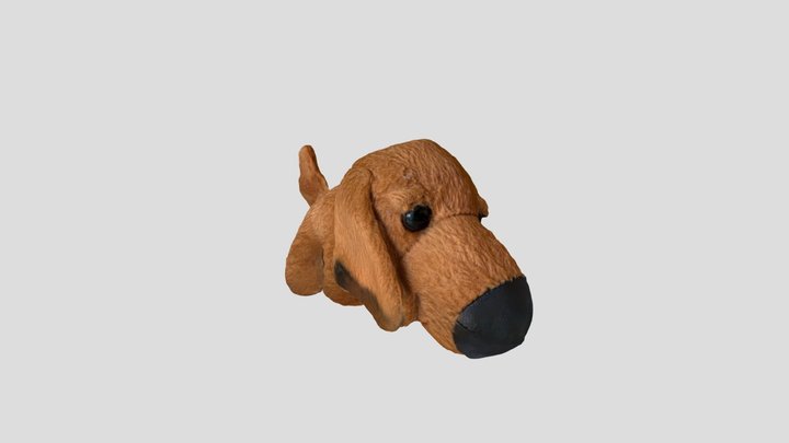 Dog plush 3D Model