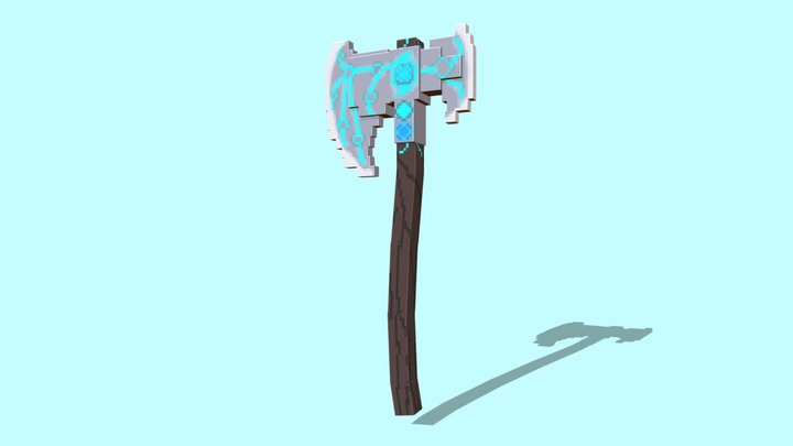 Kratos's Leviathan Axe - resource pack 3D Model