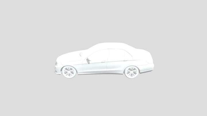Mercedes- Benz E250 3D Model