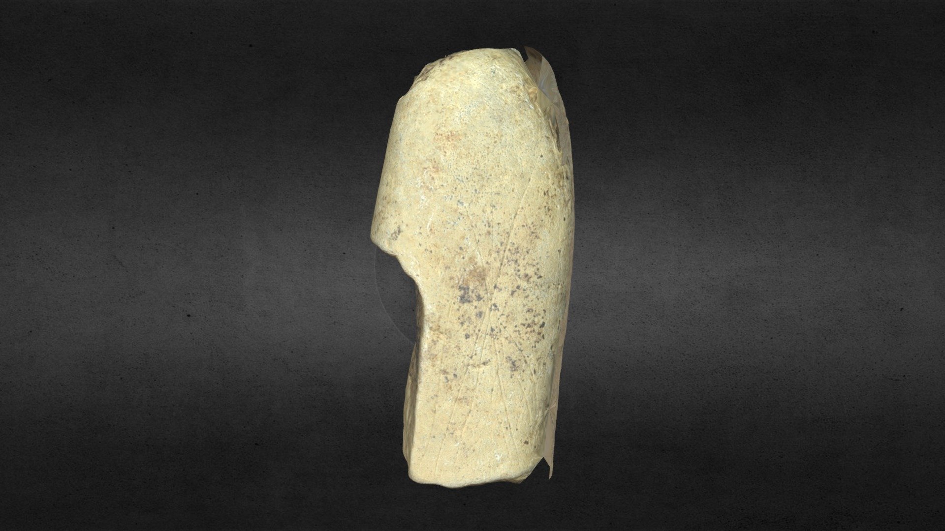 Mesolithic engraved pebble, Rhuddlan Site S - 3D model by Archie Robson ...
