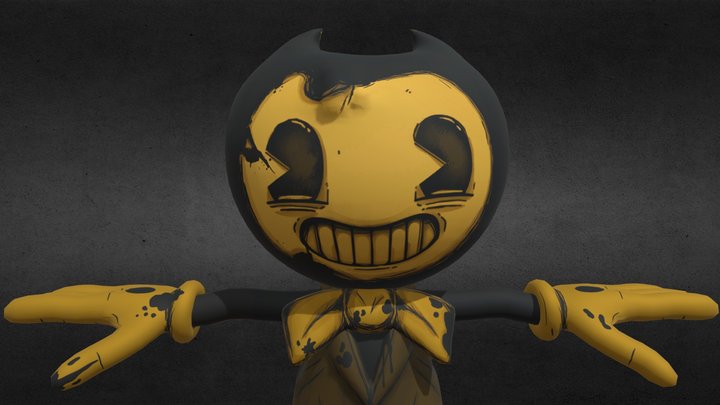 Tiny Bendy (BATDR) – Free 3D Model STL