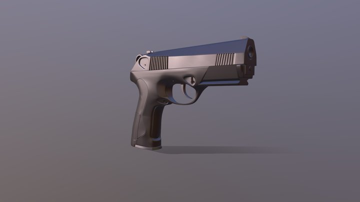Beretta px4 strome 3D Model