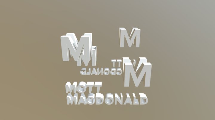 Mm Logo 3D Model