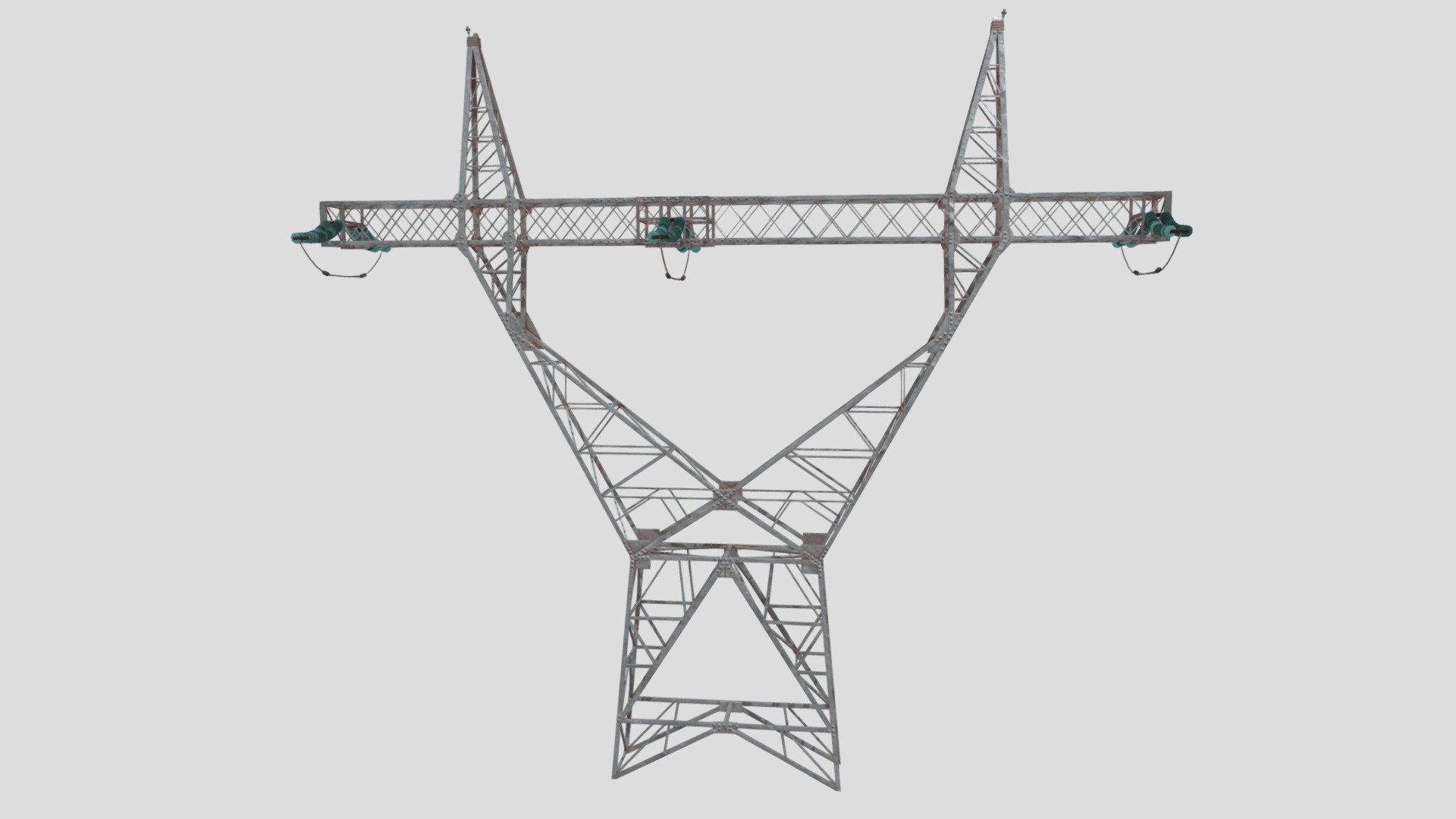 Electricity Pole 4 — Sketchfab embed 3D viewer