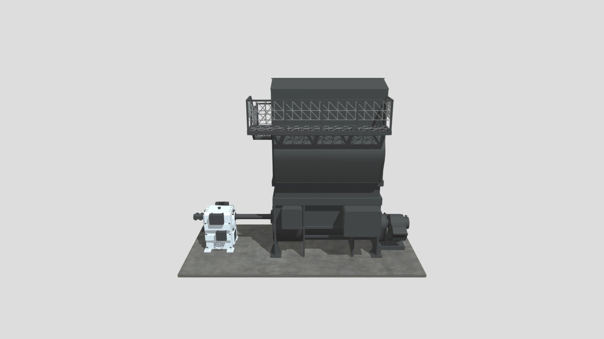 Big engine generator - 3D model by arpoint [cf3fb93] - Sketchfab