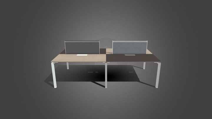 Train Workstation Max 2013 3D Model