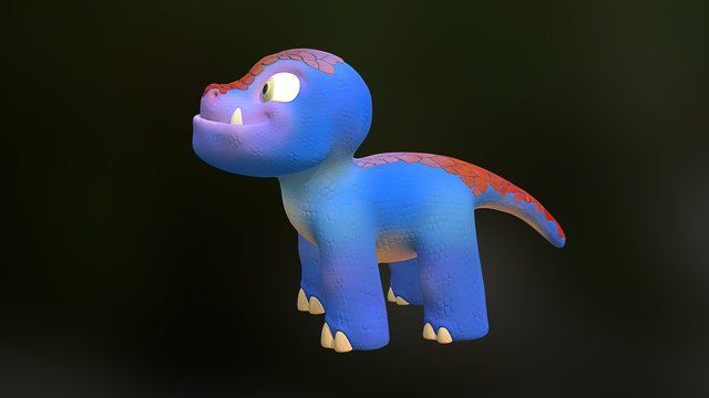 Little dinosaur 3D Model